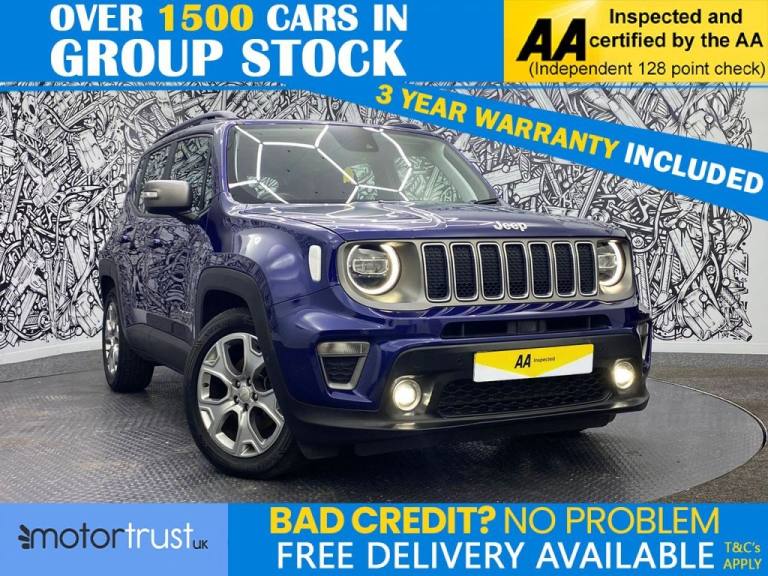 2019 Jeep Renegade 1.3 GSE T4 Limited SUV 5dr Petrol DDCT Euro 6 (s/s) (150 ps) ESTATE Petrol Aut...