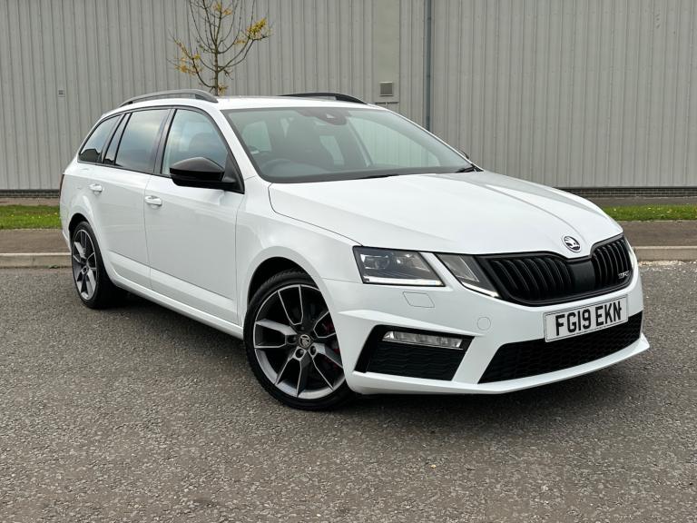 2019 19 SKODA OCTAVIA VRS 2.0 TDI 184 TURBO DIESEL DSG AUTO ESTATE * BLACK EDT*