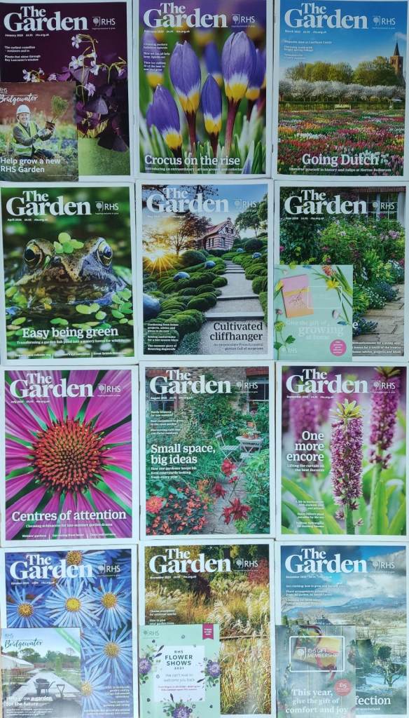 The Garden RHS 2020 Jan to Dec
