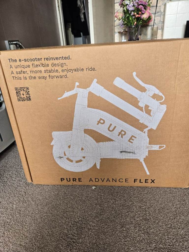 Pure Advance Flex Electric Scooter - New, Grey