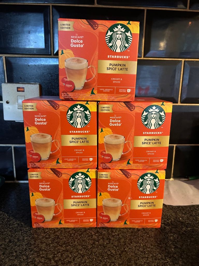 image for Starbucks pumpkin spice latte