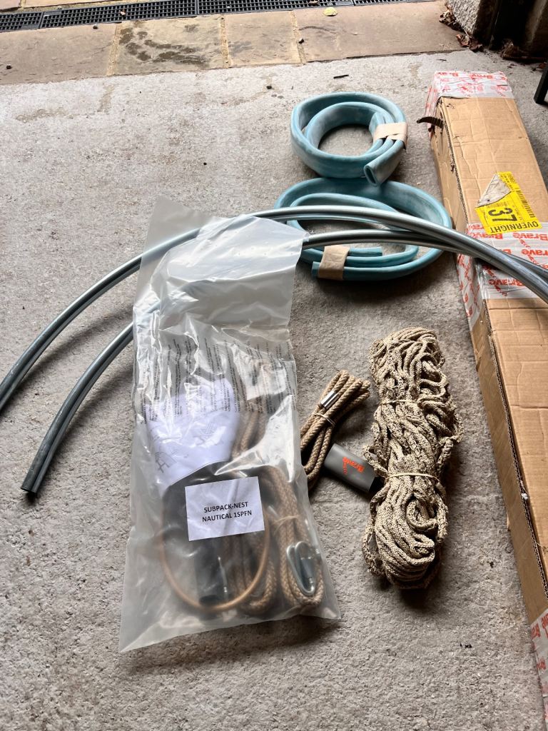 image for Brave Garden Swing Set with Nest Seat