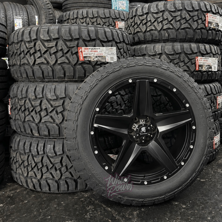 20” Tomahawk Alloys Nissan Navara Mercedes X Class Rugged Terrain Tyres