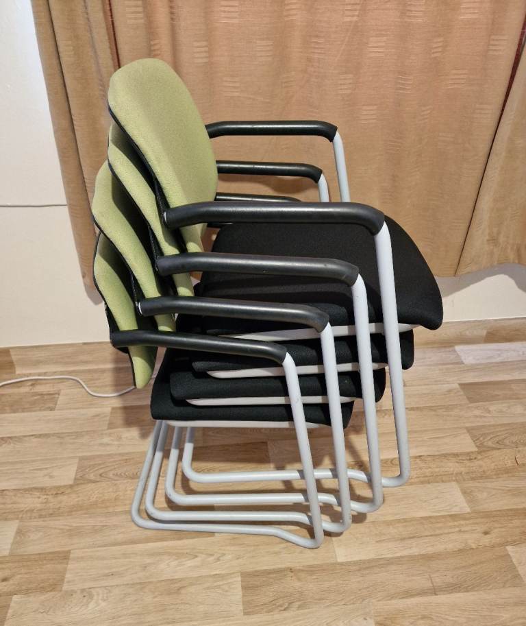 image for Set of 4 chairs good quality ,good condition