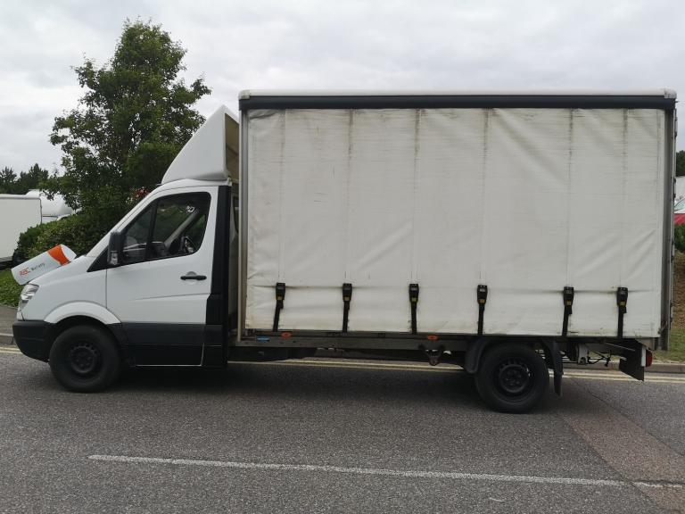 2012 Mercedes-Benz Sprinter MERCEDES-BENZ SPRINTER 3.5T 313 CURTAIN LUTON SIDER EXTRA LARGE NO VA...
