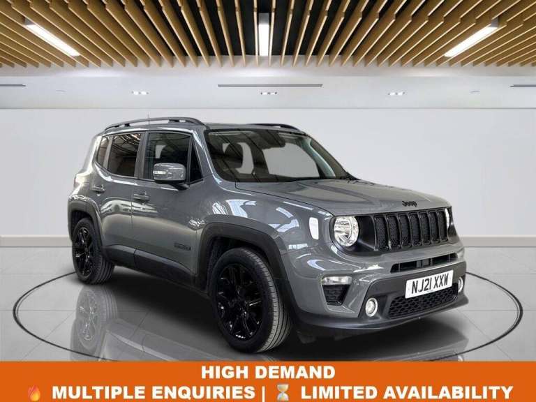 2021 Jeep Renegade 1.0 GSE T3 Night Eagle SUV 5dr Petrol Manual Euro 6 (s/s) (120 ps) ESTATE Petr...