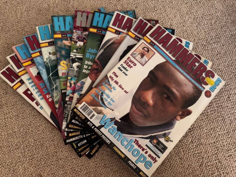 West Ham - Hammers Magazines