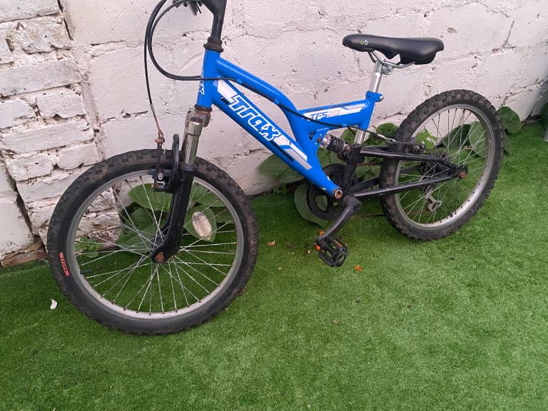 Trax TFS20 Kids 20” Mountain Bike – Full Suspension – Blue – Used