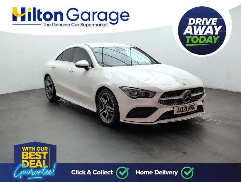 2021 Mercedes-Benz CLA 1.3 CLA180 AMG Line Coupe 4dr Petrol 7G-DCT Euro 6 (s/s) (136 ps) - ALLOY,...