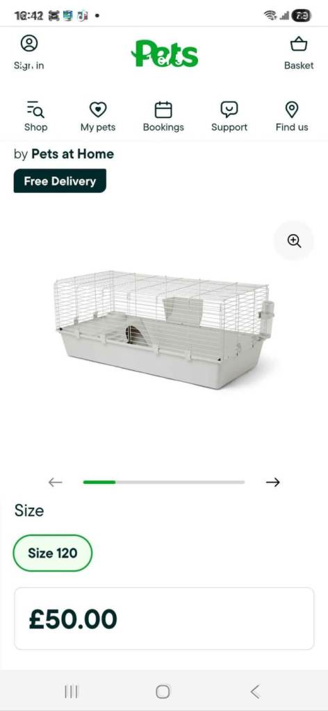 Guinea pig / rabbit indoor cage