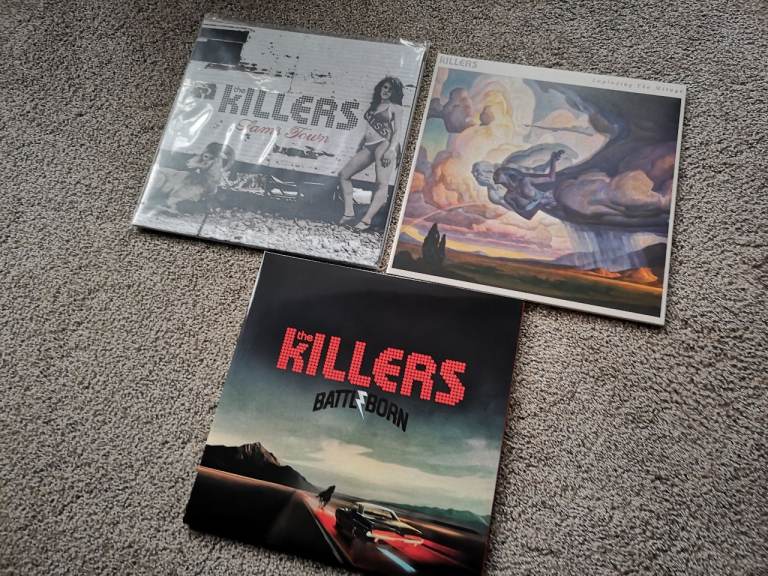 The Killers vinyl records 