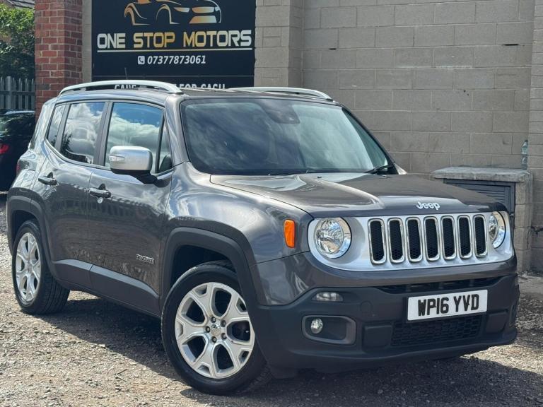 2016 Jeep Renegade 1.6 Multijet Limited 5dr ESTATE DIESEL Manual