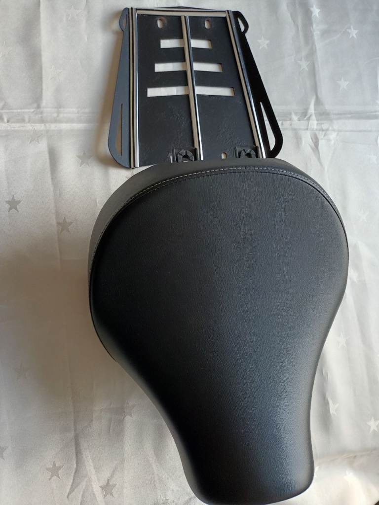 Royal enfield meteor seat & rack