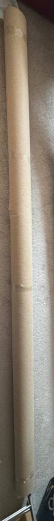 Two Rolls of New Beige Carpet - Unused Offcuts, Good Condition