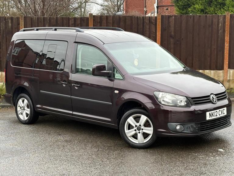 2012 Volkswagen Caddy Maxi 1.6 TDi C20 Maxi Life FWD 5dr (Window) MPV Diesel Manual
