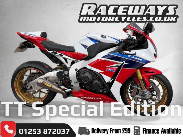 HONDA CBR1000RR FIREBLADE SP 2016 16 REG ONLY 66 MILES FROM NEW! USED MOTORCYCLE