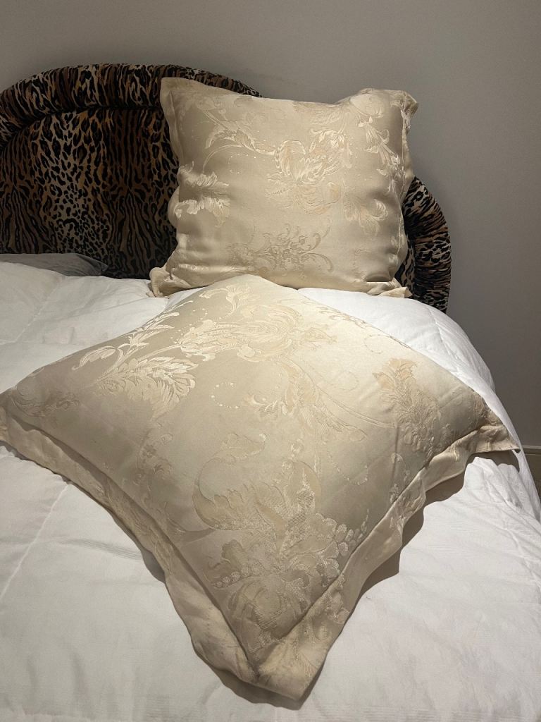 Pair of goose feathers and Down pillows