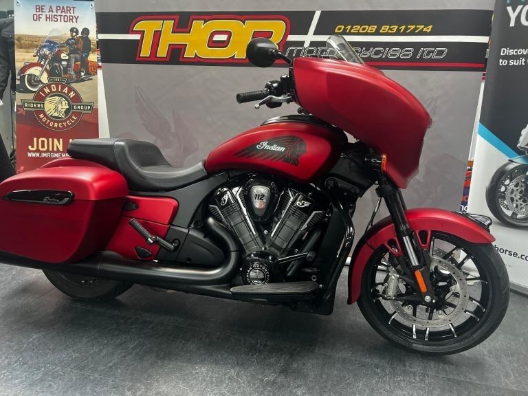 Indian CHIEFTAIN 112 BRAND NEW 1834cc PLUS RIDER ASISST SUNSET RED METALLIC 