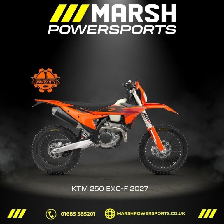 250 EXC-F 2027 Model -KTM Main Dealer - Reserve NOW!