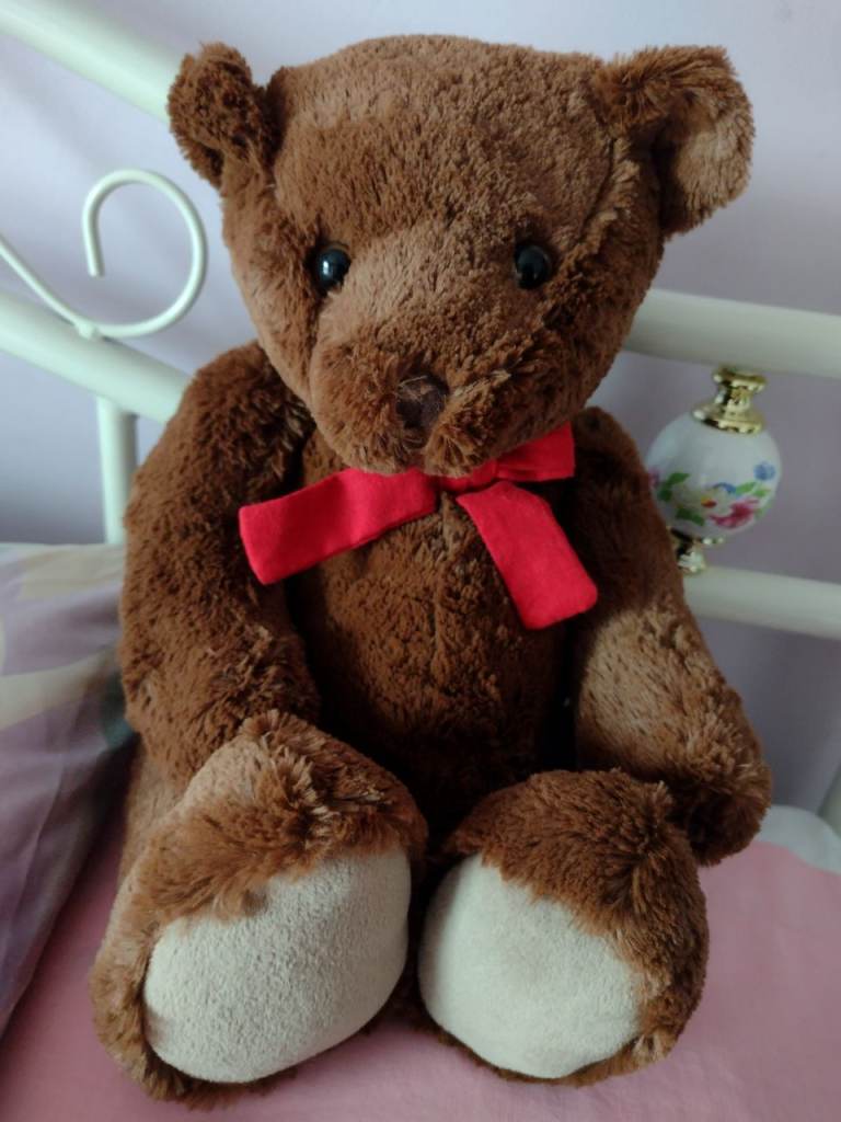 Brand New! 16 inch Jointed Plush Soft Teddy Bear. With a posable rotating head.
