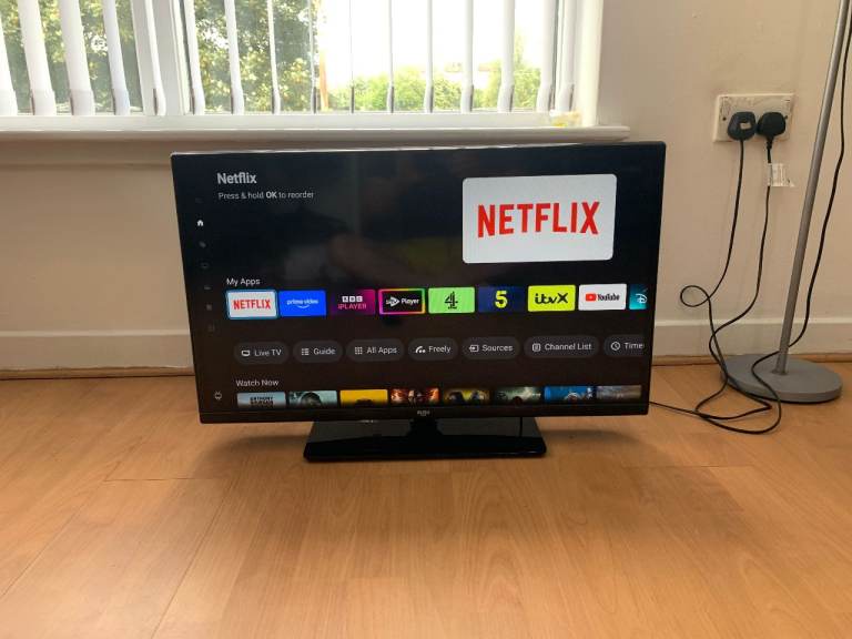 Black 32 Inch Smart TV Tivo