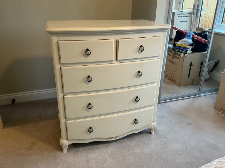 Large Chest of Drawers + Bedside table