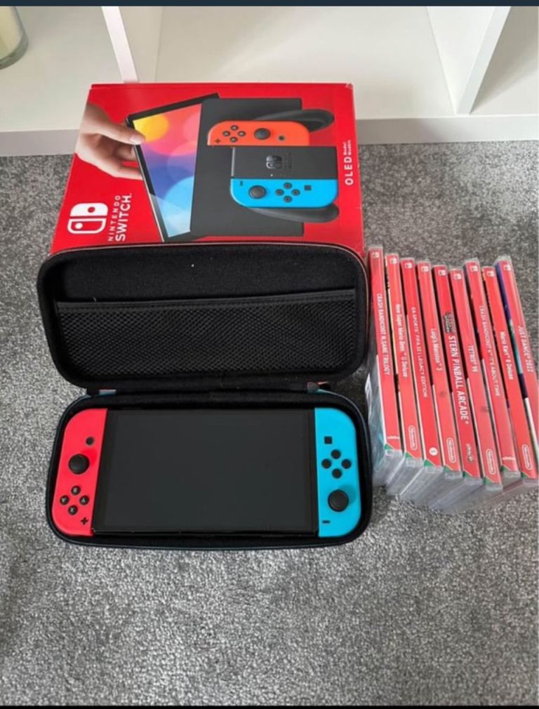 Nintendo oled Switch as new 