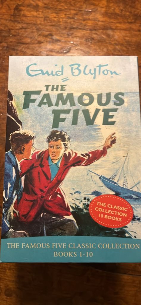 Enid Blyton "Famous Five" books 1-10