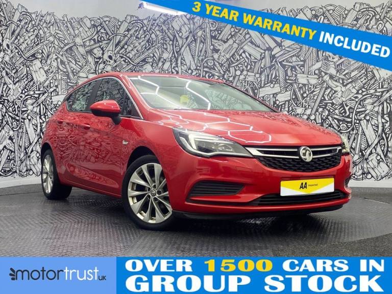 2017 Vauxhall Astra 1.6 CDTi ecoTEC BlueInjection Tech Line Nav Hatchback 5dr Diesel Manual Eur H...