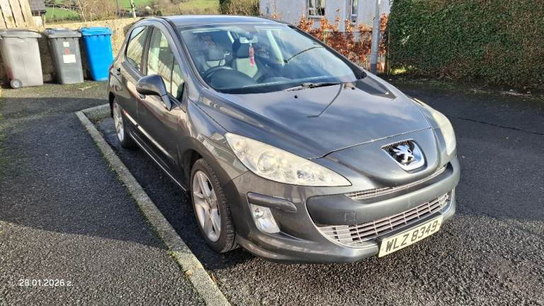 Peugeot, 308, Hatchback, 2008, Manual, 1560 (cc), 5 doors