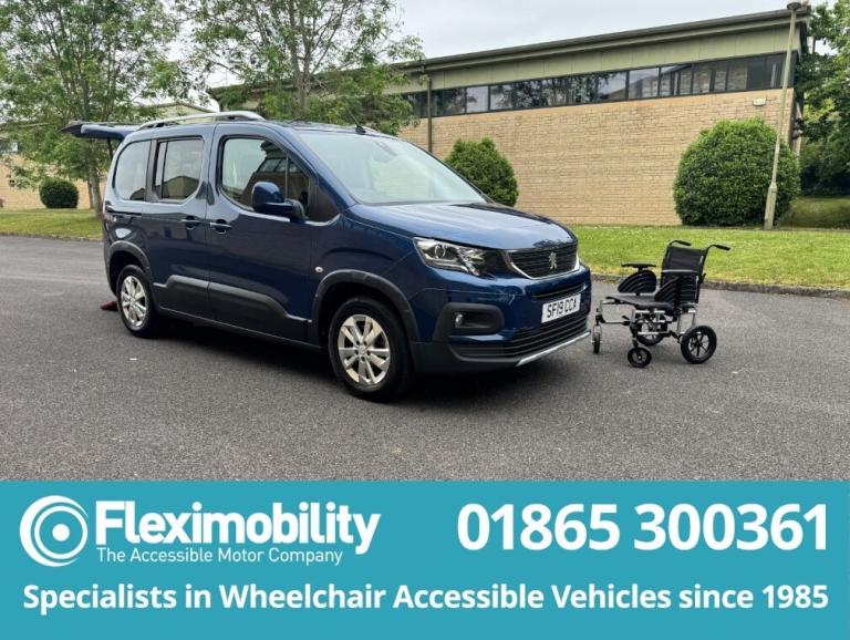 2019 Peugeot Rifter Wheelchair Accessible Vehicle - AUTO -ALLURE -  SF19CCA - 3 SEATS - WINCH  MP...