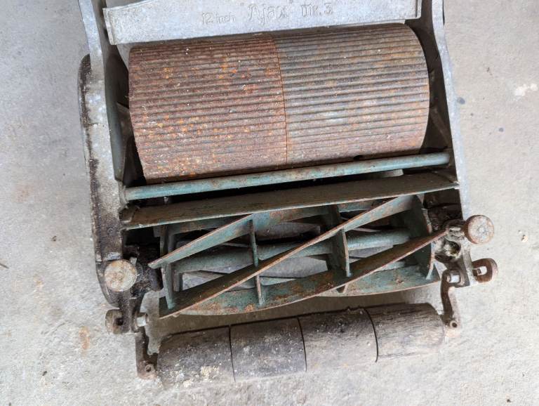 Vintage lawn mower