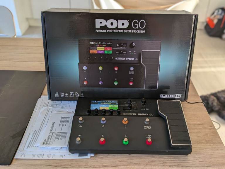 Line 6 Pod Go Guitar Multi-Effect Processor