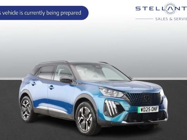 2025 Peugeot 2008 54kWh GT SUV 5dr Electric Auto (7kW Charger) (156 ps) SUV Electric Automatic