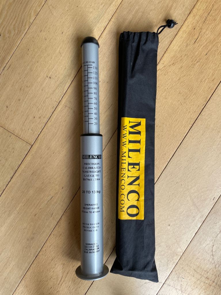 Milenco Precision Calibrated Noseweight Guage 20 to 130kg