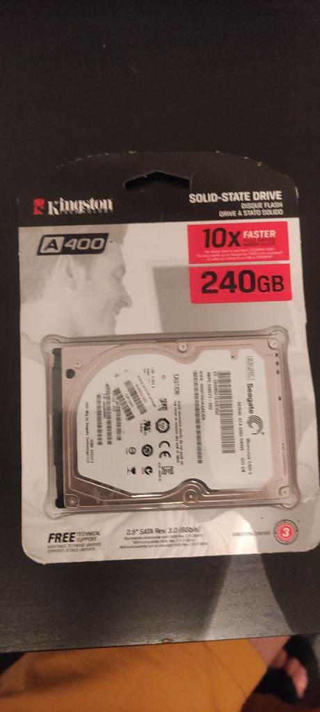 Brand new still in packaging solid state drive