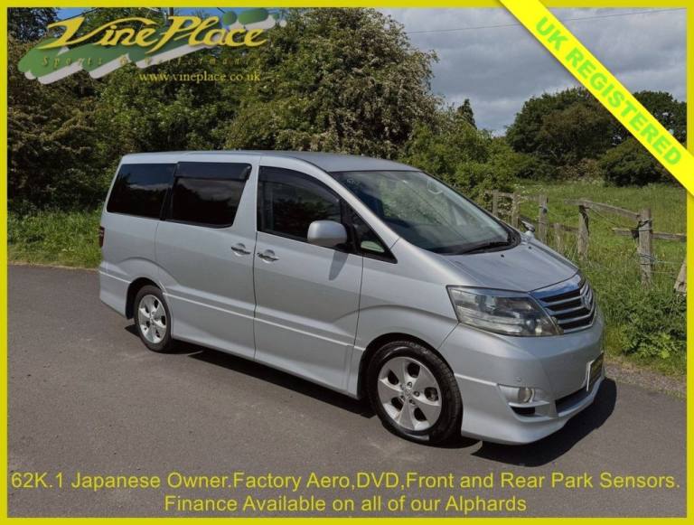 2007 Toyota Alphard 2.4 AS. 7 Seats, Auto MPV Petrol Automatic