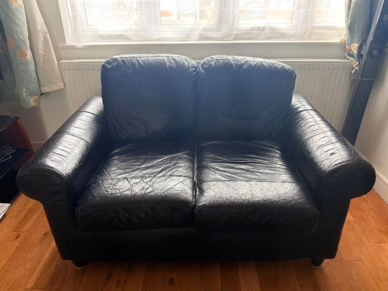 Black Sofa - 2 seater