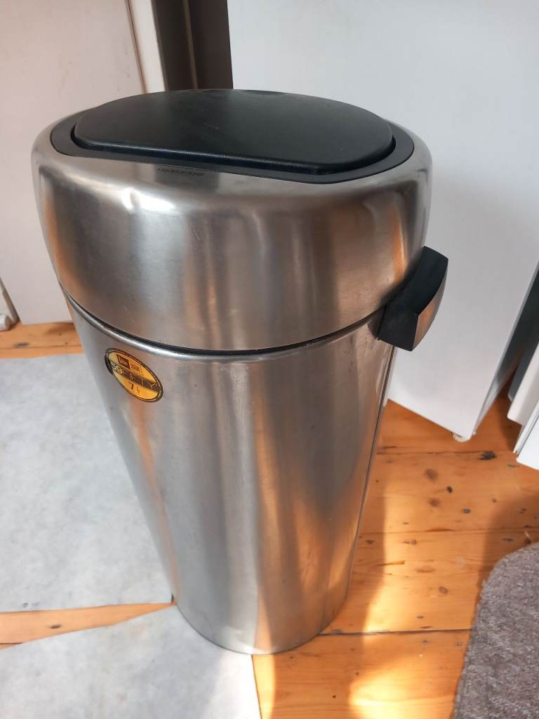 Offers on Brabantia 60.  Stainless steel bin.