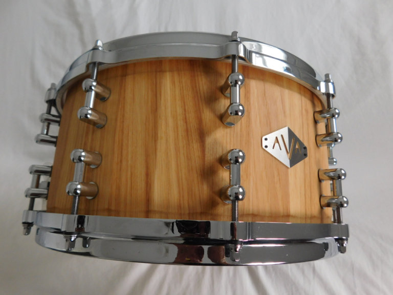 AVA DRUMS, CANADA - 14 X 6.5 HICKORY STAVE SNARE DRUM - MINTER.