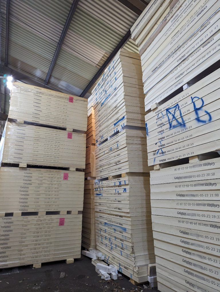 Seconds Celotex 145mm  ( 80mm and 65mm combination) £28.00+VAT 