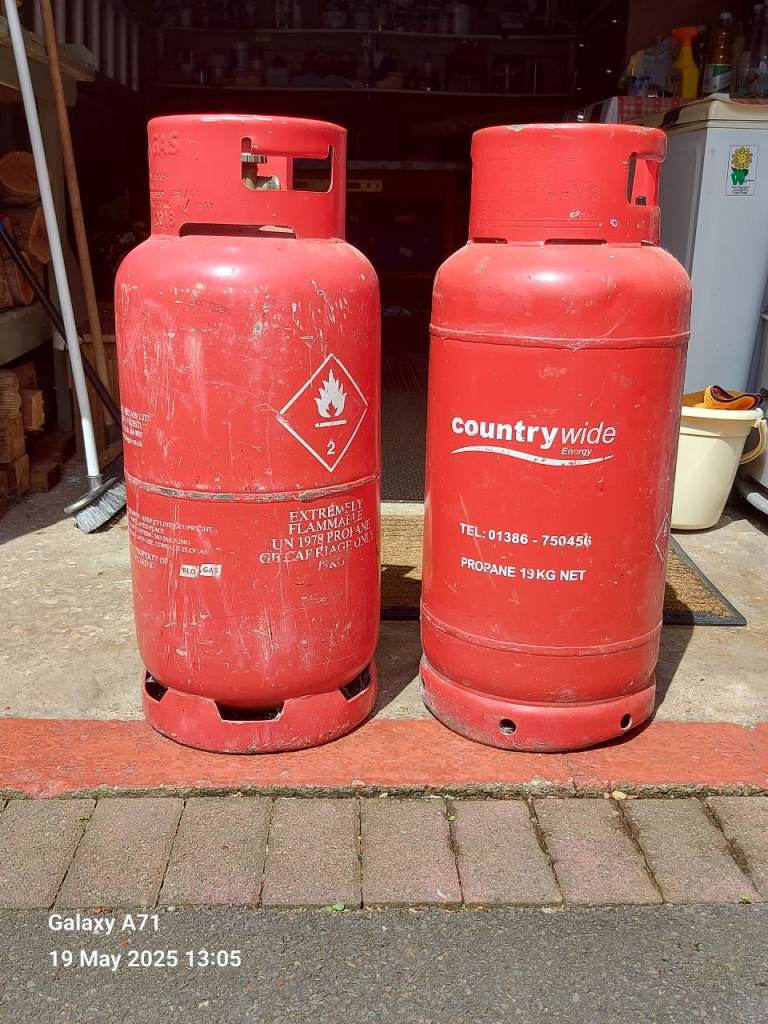 Gas bottles
