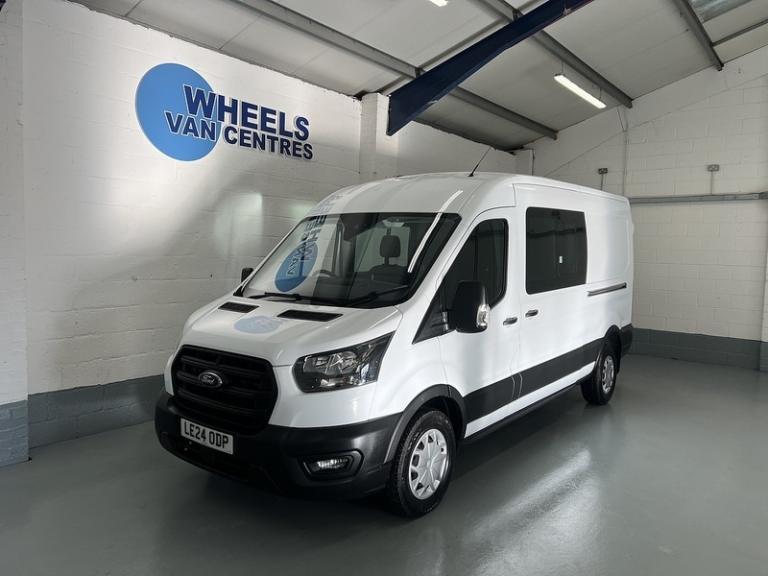 2024 Ford Transit 2.0 350 EcoBlue Trend Crew Van Double Cab 5dr Diesel Manual L3 H2 Euro 6 (s Com...