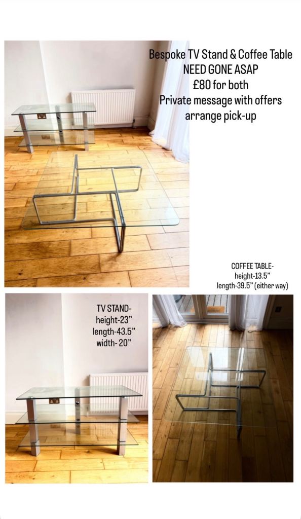 Bespoke TV Stand & Coffee Table