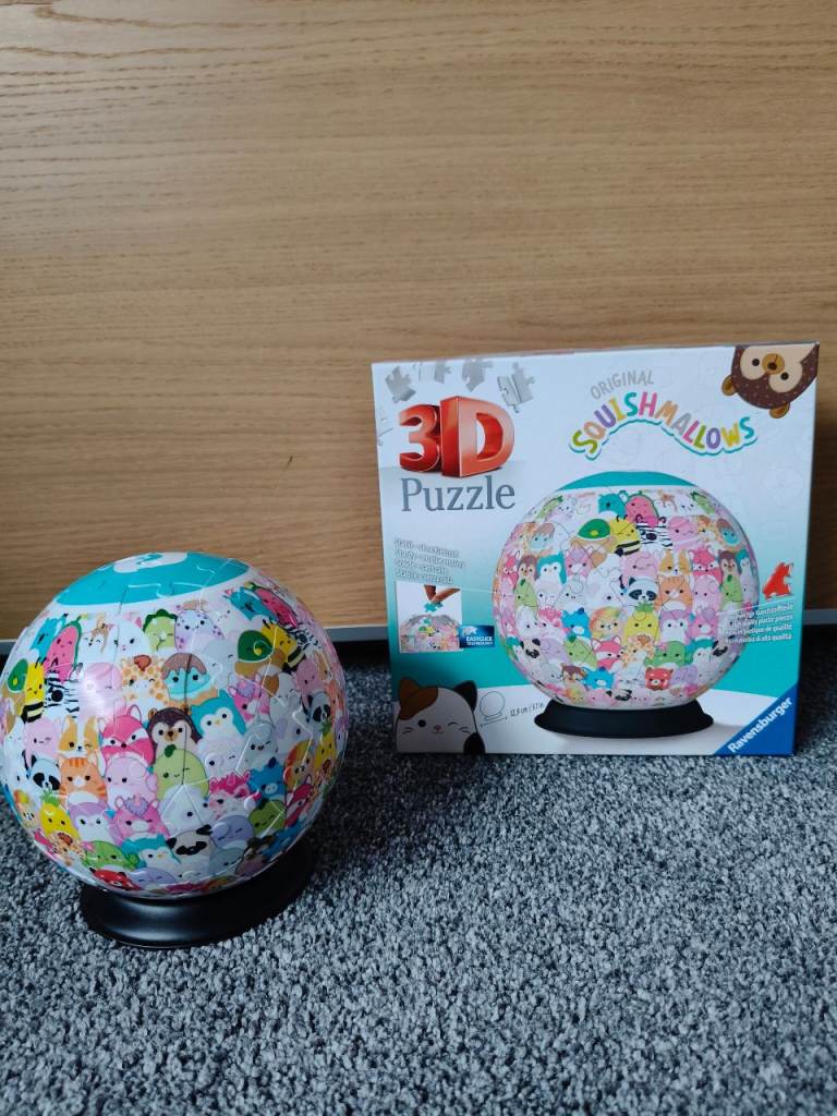 3D squishmallows jigsow puzzle 