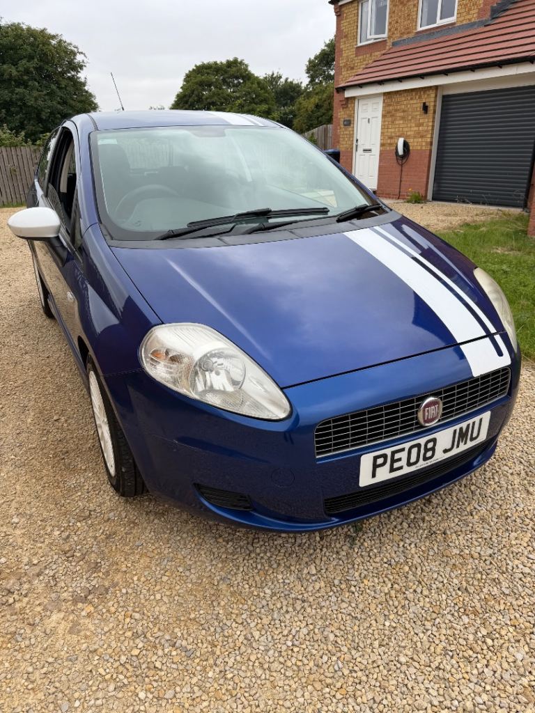 2008 Fiat Punto 1.2 Petrol 5 Months Mot Low Miles Full Service Excellent Condition Car