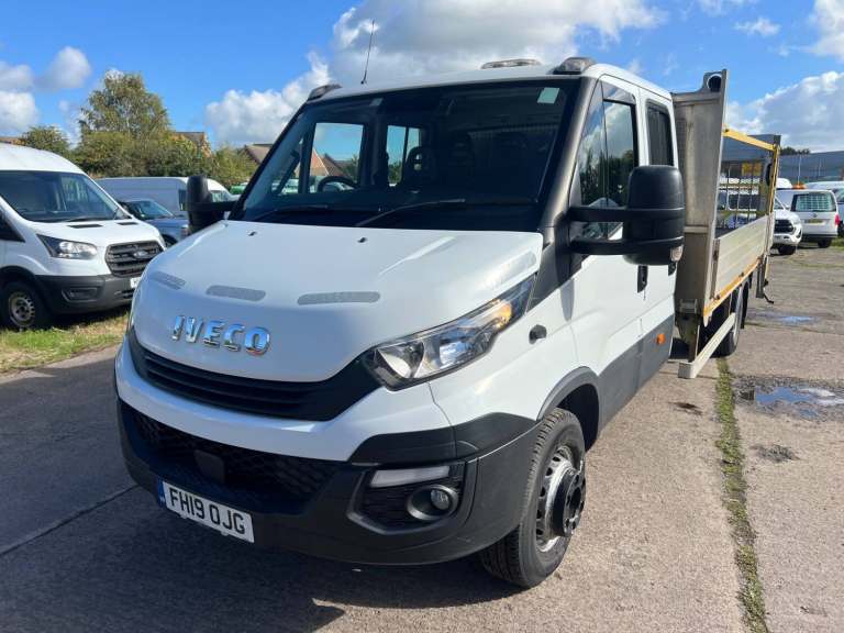 2019 Iveco Daily 70C180 3.0 Crew Cab Dropside 4750 WB With Tail Lift Dropside Diesel Manual