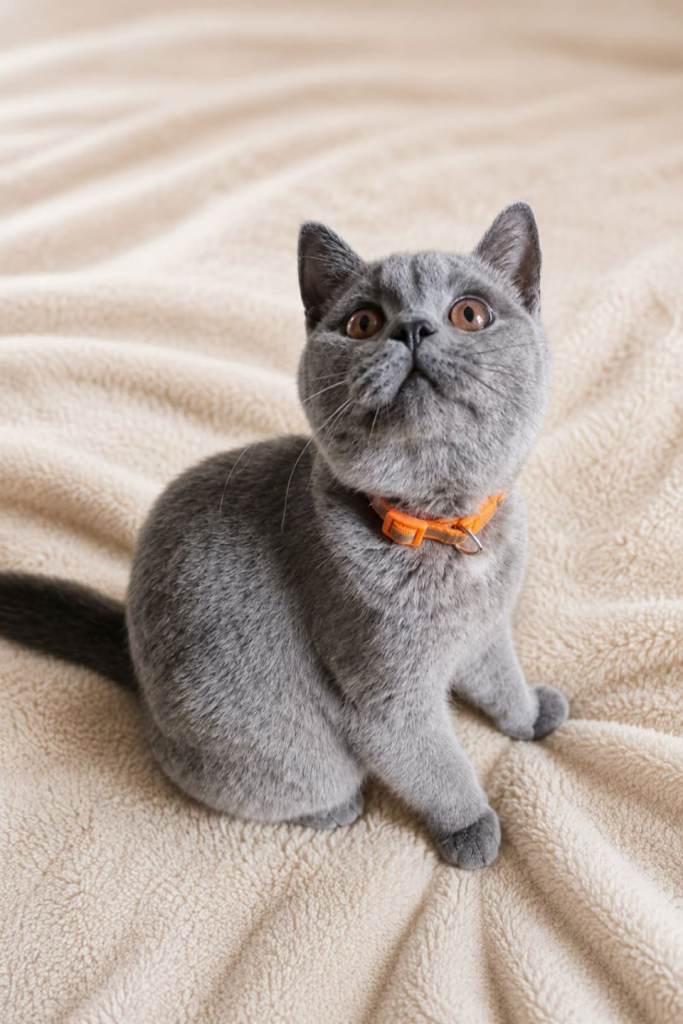 British Shorthair Kitten GCCF ACTIVE STATUS Looking for Loving Home