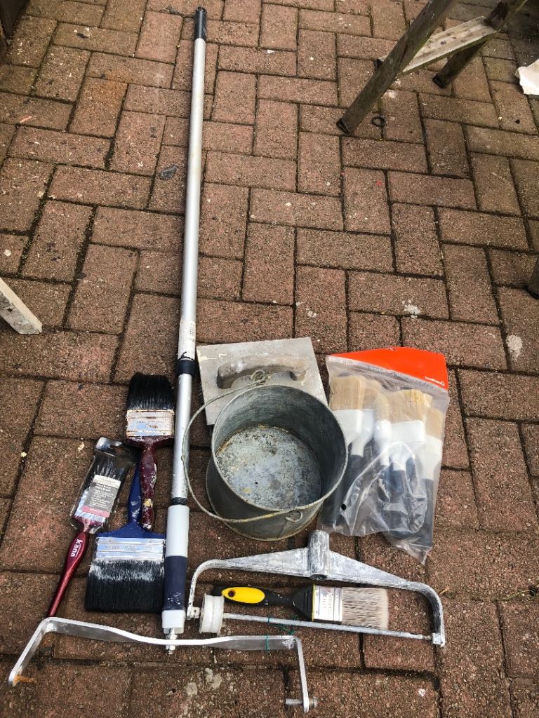 Painters tools and equipment 