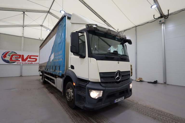 2017 (17 PLATE) Mercedes Benz Antos 1824 4x2 Euro 6 Curtainsiders